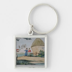 Chaveiro Discussão que luta um duelo