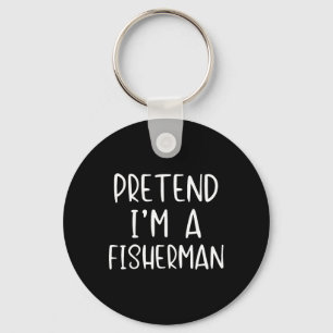 Chaveiro Disfarce de Pescador Falso para o Halloween Simple