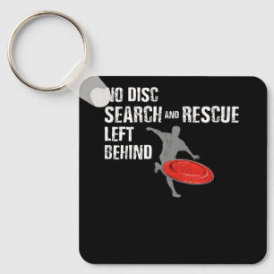 Chaveiro Disk Golf No Disk Search and Rescut Left Back Di (