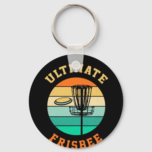 Chaveiro Disk Golf Ultimate Frisbee (Frente)