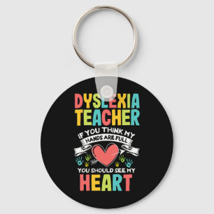 Chaveiro Dislexia Cardíaca Sensibilização dos Professores E