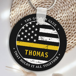 Chaveiro Dispatcher 911 Personalizado por Linha Dourada fin