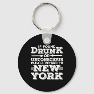Chaveiro Ditos engraçados de Nova York Ny 