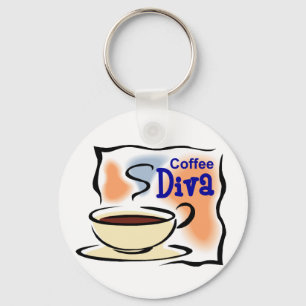 Chaveiro Diva do café