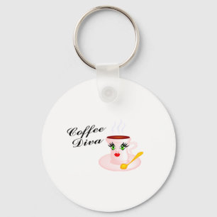 Chaveiro Diva do café