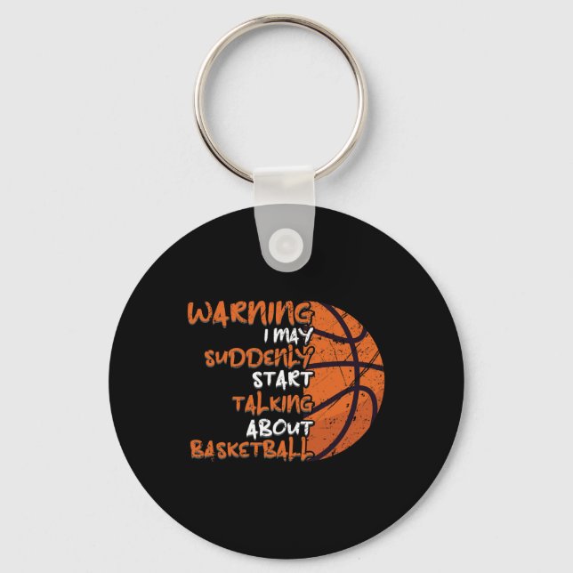 Chaveiro Diversão de basquetebol superior (Frente)