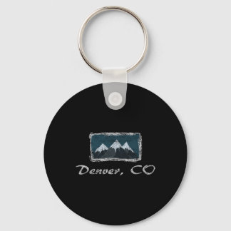 Chaveiro Diversão de Esqui de Inverno em Denver Colorado An