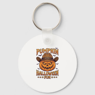 Chaveiro Diversão de Halloween de Abóbora Lanterna de Jack 