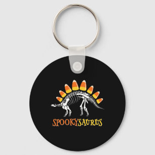 Chaveiro Diversão do Spookysaurus Candy Corn Dinossaur Hall