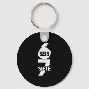 Chaveiro Diversão Seis Sete Em Espanhol Seis Siete 67 Brain