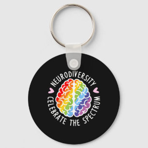 Chaveiro Diversidade Neurodiversidade Cérebro Autismo Consc