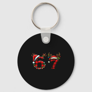 Chaveiro Divertido 67 Natal Six Seven Meme Brainrot Present