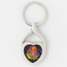 Divertido Adoro Música com Coração e Pan