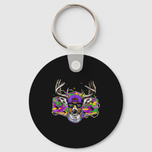 Chaveiro Divertido Caça ao Veado Buck do Mardi Gras Garotos