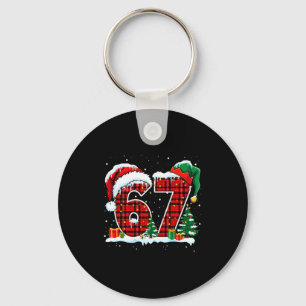 Chaveiro Divertido Seis Sete 6 7 Meme 67 Natal Xadrez Verme
