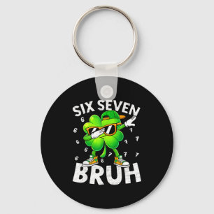 Chaveiro Divertido seis sete bruh dia de são patrício fazen