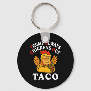 Chaveiro Divertido Trump Taco Trump Sempre Desiste _13
