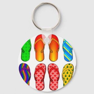 Chaveiro Divertimento do flip-flop