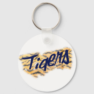 Chaveiro divertimento do tigre