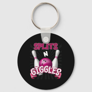 Chaveiro Dividem-se em Giggles Funny Boliche Team Bowler Sp