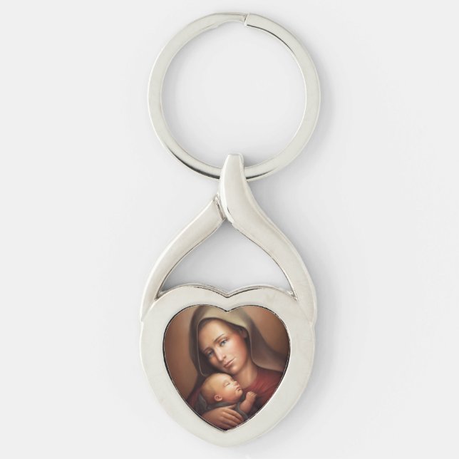Chaveiro Divine Motherhood (Frente)