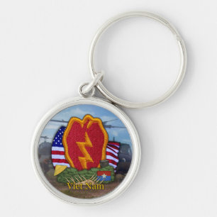 Chaveiro Divisão de infantaria de 25 vietnam vets veterans