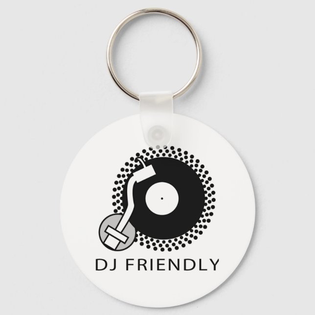 Chaveiro DJ Amigável (Frente)