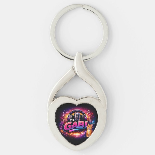 CHAVEIRO DJ GABI 2 (Frente)