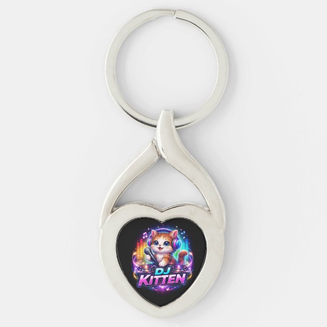 CHAVEIRO DJ KITTEN 2 (Frente)