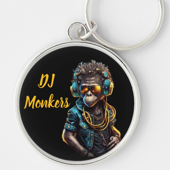 Chaveiro DJ Monkers (Frente)