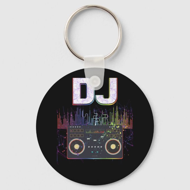 Chaveiro Dj Music Lover Player Som Legal (Frente)