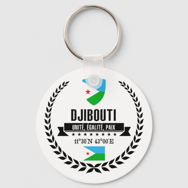 Chaveiro Djibuti (Frente)