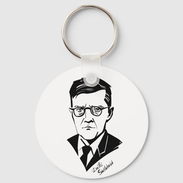Chaveiro Dmitri Shostakovich (Frente)