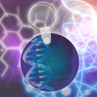 Chaveiro DNA Fingerprint Medical Science