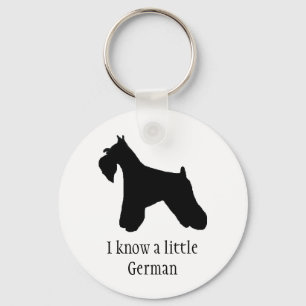 Chaveiro do alemão do Schnauzer