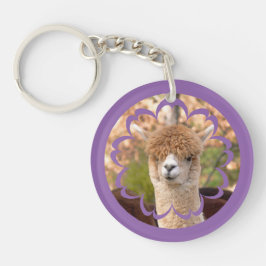 Chaveiro do animal da alpaca