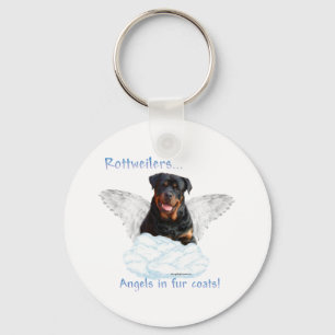 Chaveiro do anjo de Rottweiler