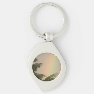 Chaveiro do arco-íris e árvores