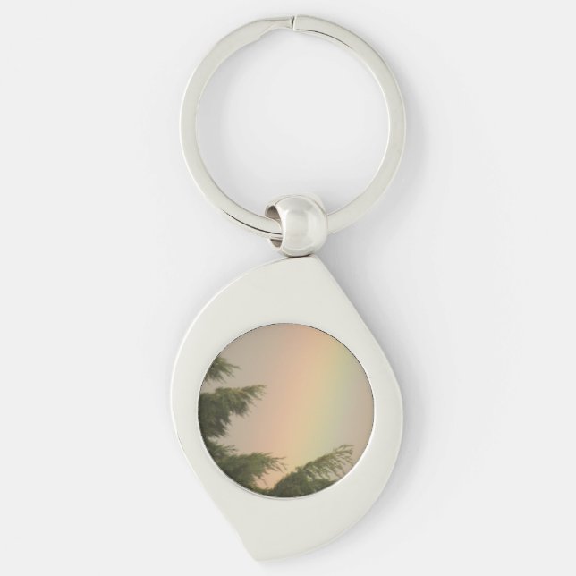 Chaveiro do arco-íris e árvores (Frente)