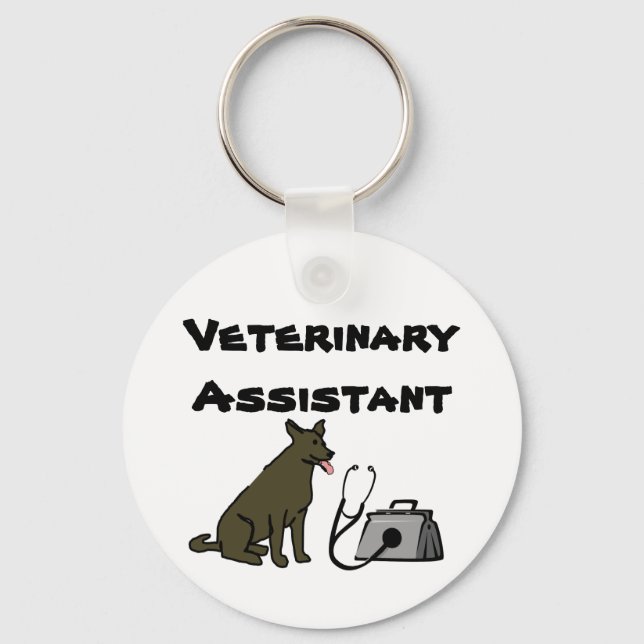 Chaveiro do Assistente Veterinário (Frente)