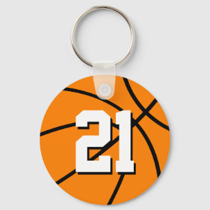 Chaveiro   do basquetebol do número 21