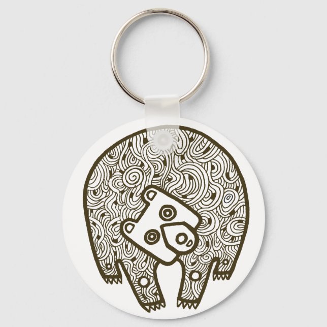 Chaveiro do Bear Totem (Frente)