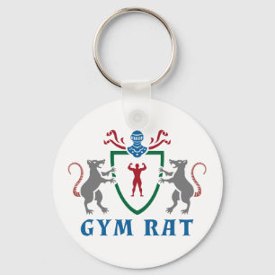 Chaveiro do Blazon do rato do Gym