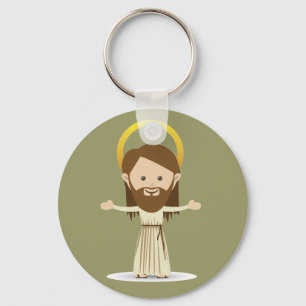 Chaveiro do Botão Cristo Jesus