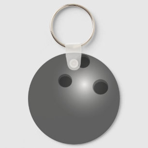 Chaveiro do botão da bola de boliche