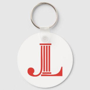 Chaveiro do botão de JL