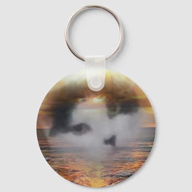 Chaveiro do Botão de Skittles da Prima (Frente)