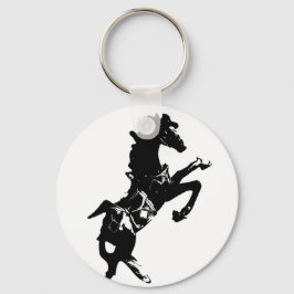 Chaveiro do Botão do Cavalo em Raça