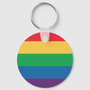 Chaveiro do botão do orgulho da bandeira do