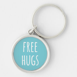 Chaveiro do botão Free Hugs